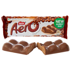 Nestle Aero Milk Chocolate Bars